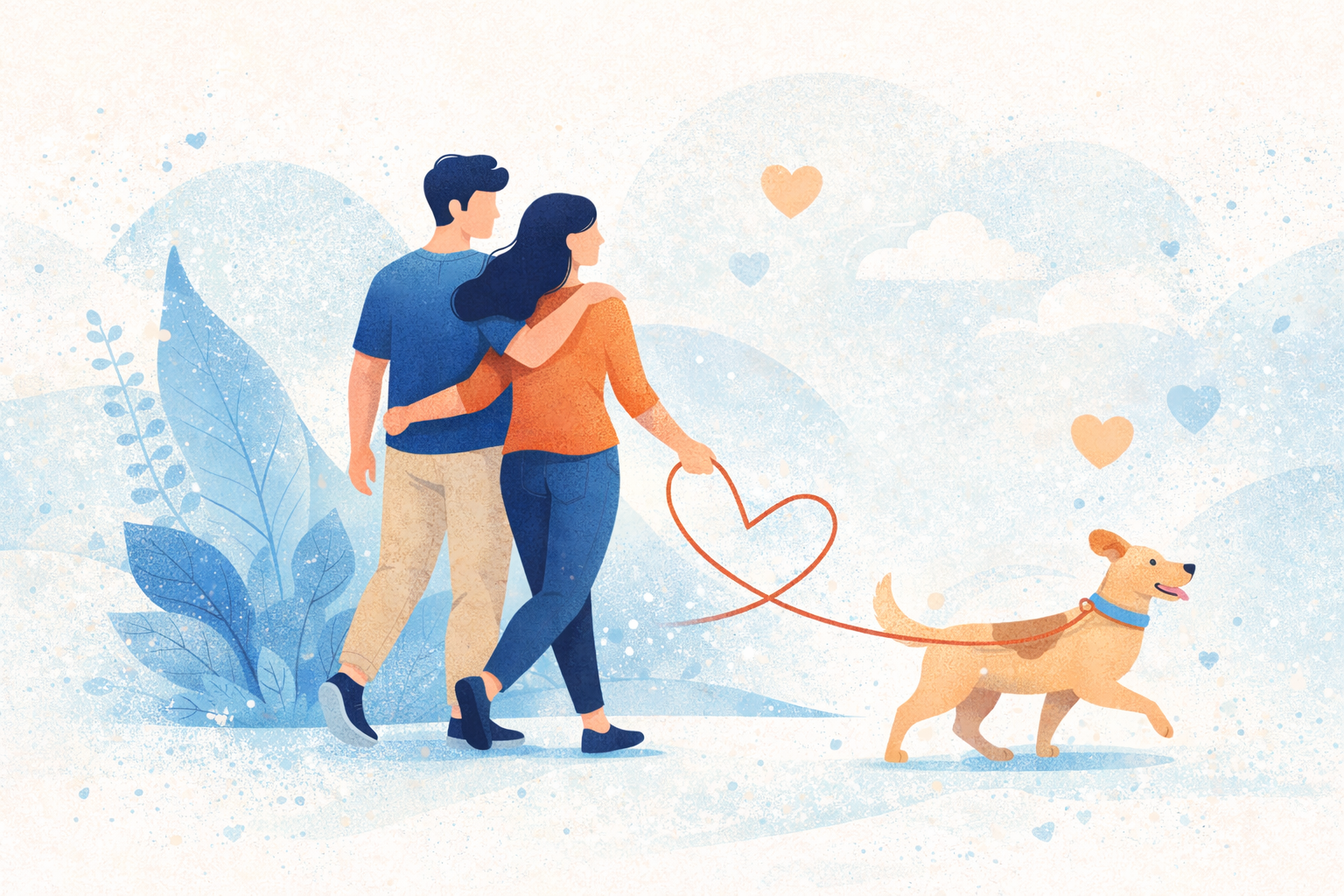 Couple enjoying shared goals together